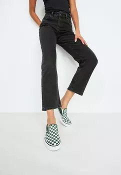 Джинсы прямого кроя RIDER Lee, черный деним