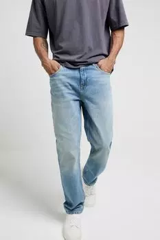 Джинсы прямого кроя River Island, синий