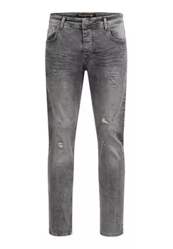 Джинсы прямого кроя Rock Creek, темно-серый