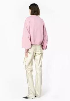 Джинсы прямого кроя ROXANNE 5 POCKETS Pinko, серебристый