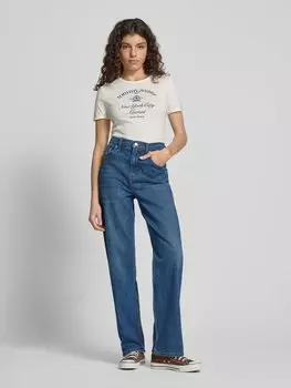 Джинсы прямого кроя с 5 карманами, модель «LAYLA» Tommy Jeans