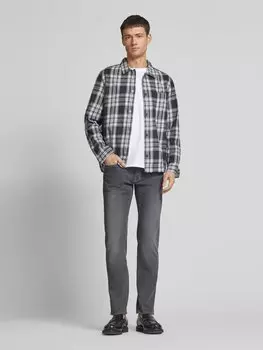 Джинсы прямого кроя с 5 карманами, модель «Лион» Pierre Cardin