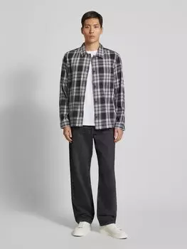 Джинсы прямого кроя с 5 карманами, модель «EDDIE» Samse Samse, черный