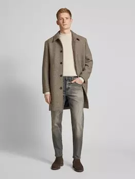 Джинсы прямого кроя с 5 карманами, модель «RE.MAINE BO» BOSS Orange, темно-серый