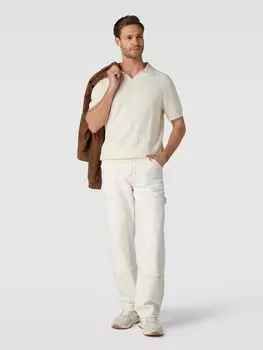 Джинсы прямого кроя с карманами JAKE*S STUDIO MEN, экрю