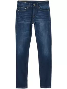 Джинсы прямого кроя с низкой посадкой DONDUP, синий