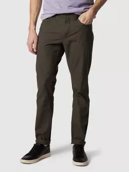 Джинсы прямого кроя с обычными штанинами Rodd & Gunn, лесной цвет