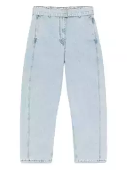 Джинсы прямого кроя с поясом Magda Butrym, синий