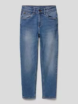 Джинсы прямого кроя с пятью карманами, модель DALINO Garcia, джинс