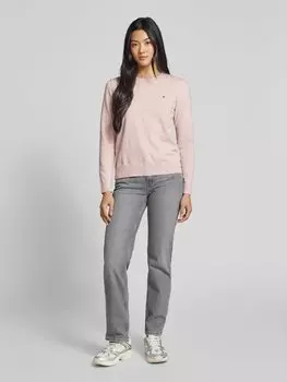 Джинсы прямого кроя с пятью карманами Tommy Hilfiger