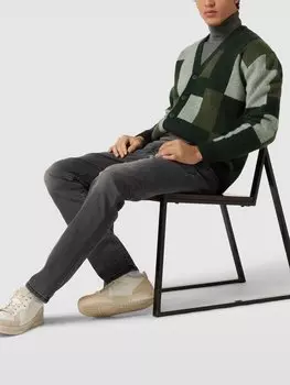 Джинсы прямого кроя с пятью карманами MCNEAL, темно-серый