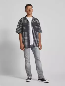 Джинсы прямого кроя с пятью карманами Pepe Jeans, синий