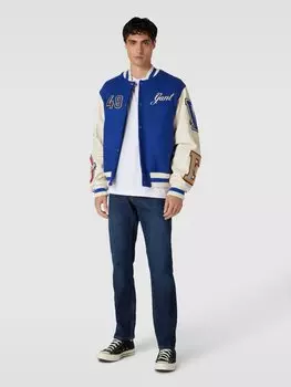 Джинсы прямого кроя с пятью карманами Gant