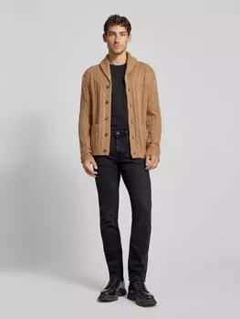 Джинсы прямого кроя с пятью карманами Pepe Jeans, синий