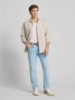 Джинсы прямого кроя с пятью карманами Tommy Hilfiger
