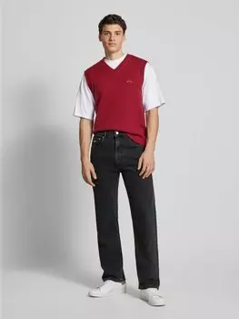 Джинсы прямого кроя с пришитыми этикетками, модель «OTIS» Tommy Jeans, черный