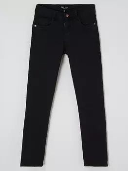 Джинсы прямого кроя с стрейчем, модель Prinze CARS JEANS, черный