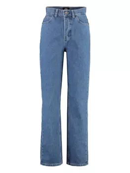 Джинсы прямого кроя с высокой талией DICKIES, синий