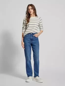 Джинсы прямого кроя с высокой талией, модель «CALIA» Vero Moda, синий
