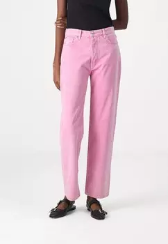 Джинсы прямого кроя SASHA Samse Samse, розовый