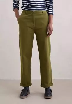 Джинсы прямого кроя Seasalt Cornwall, зеленый