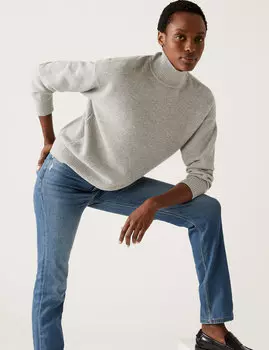 Джинсы прямого кроя Sienna Supersoft Marks & Spencer