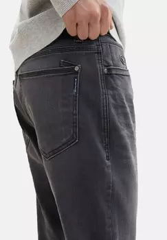 Джинсы прямого кроя SLIM TOM TAILOR, черный