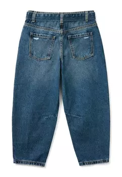Джинсы прямого кроя SLOUCHY FIT United Colors of Benetton, синий