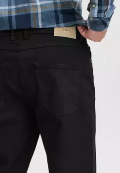 Джинсы прямого кроя Solid, черный