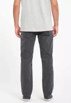 Джинсы прямого кроя SOLVER Volcom, серый