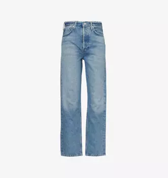 Джинсы прямого кроя средней посадки с фирменной нашивкой Blaine Citizens Of Humanity, индиго