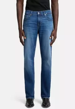 Джинсы прямого кроя STANDARD 7 for all mankind, цвет Mid Blue