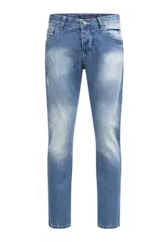 Джинсы прямого кроя стандартного кроя Rock Creek, светло-синий