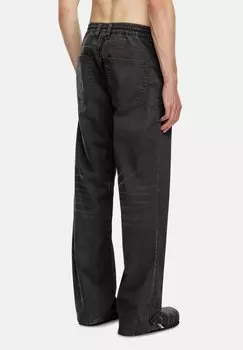 Джинсы прямого кроя STRAIGHT 2080 Diesel, черный