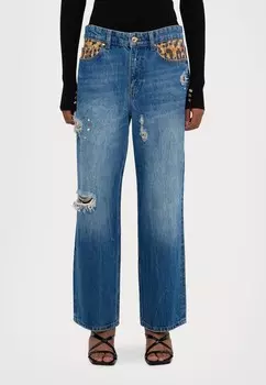 Джинсы прямого кроя STRAIGHT FIT Just Cavalli, светло-голубой деним