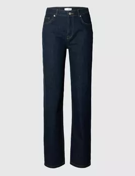 Джинсы прямого кроя STRAIGHT FIT Selected Femme, темно-синий деним