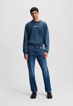 Джинсы прямого кроя STRAIGHT Karl Lagerfeld Jeans, синий деним