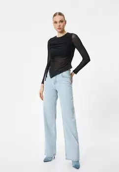 Джинсы прямого кроя STRAIGHT Koton, светло-голубой