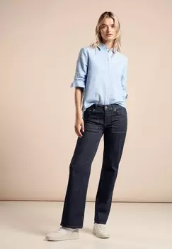 Джинсы прямого кроя Street One, цвет Mottled Blue