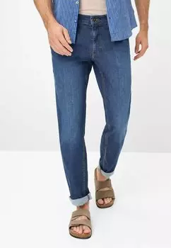 Джинсы прямого кроя STYLE COOPER BRAX, цвет Dark Blue Used