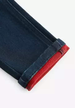 Джинсы прямого кроя SUPER PULL ON WITH STRETCH Next, синий