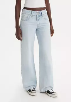 Джинсы прямого кроя SUPERLOW Levi's, светло-голубой деним