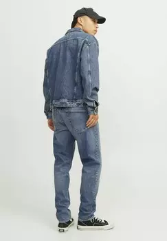 Джинсы прямого кроя TAPERED FIT JEANS JJIERIK JJCOOPER SBD 112 W/O BREAKS TAPERED FIT JEANS Jack & Jones, синий деним