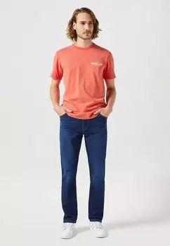 Джинсы прямого кроя TEXAS Wrangler, синий деним