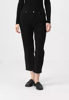 Джинсы прямого кроя THE MODERN SOHO NIGHT 7 for all mankind, черный