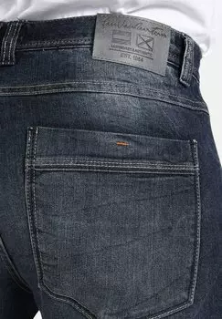 Джинсы прямого кроя TIEFBUND JURIEN Jan Vanderstorm, темно-синий