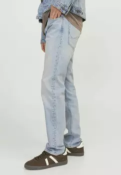 Джинсы прямого кроя TIM ORIGINAL AM Jack & Jones, синий деним