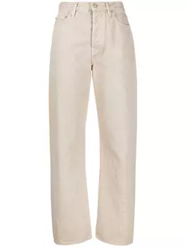 Джинсы прямого кроя TOTEME, бежевый