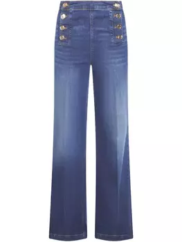 Джинсы прямого кроя TWINSET, синий