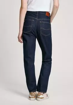 Джинсы прямого кроя UHW Pepe Jeans, синие джинсы